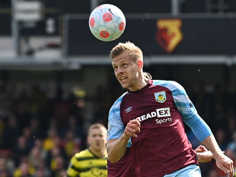 Burnley striker Matej Vydra is expected to leave the club at the end of the season. (The Athletic)