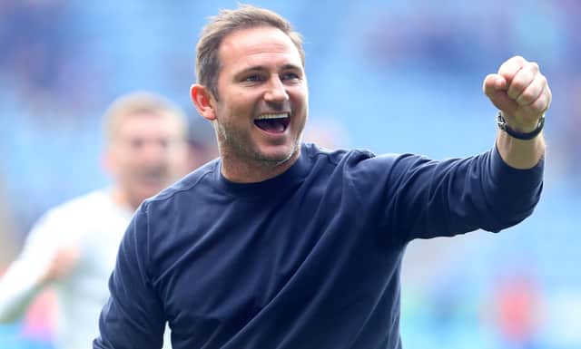 Everton manager Frank Lampard. Picture: GEOFF CADDICK/AFP via Getty Images