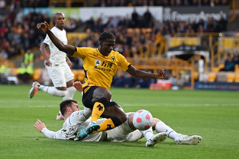 His tackle on Chiquinho after just nine minutes stopped the visitors getting an early shot on target from a dangerous area. The defender added to City’s injury woes when Jimenez crashed into him in the second half, and he was forced off just after the hour mark.