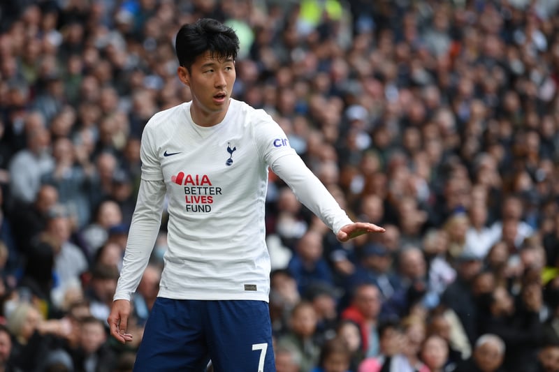 The South Korean has been one of Spurs’ best players this season and hit 20 goals against Liverpool. 