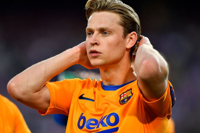 FC Barcelona have agreed to sell midfielder Frenkie de Jong to Manchester United, with a deal ‘95%’ likely to happen. (Gerard Romero)