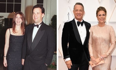 The couple met on the set of Bosom Buddies in 1981 before taking their relationship public in 1986. Hanks and Wilson married in 1988 and have two children together, Chet and Truman. The first photo see’s the couple at a white house dinner in 1998 and the second photo was taken at the Oscars in 2020. This year they will celebrate their coral wedding anniversary.