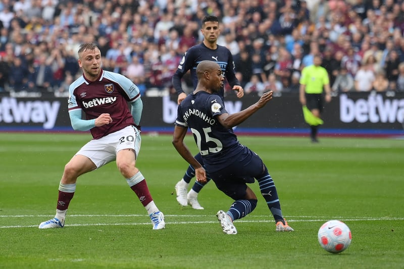 Bowen was the most dangerous player on the pitch and gave City’s defenders plenty of issues in the first half. The winger also had two good strikes in the second period and won a late free-kick which saw Jesus pick up a booking.