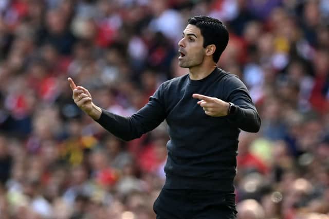 Arsenal’s Spanish manager Mikel Arteta. Credit: GLYN KIRK/AFP via Getty Images