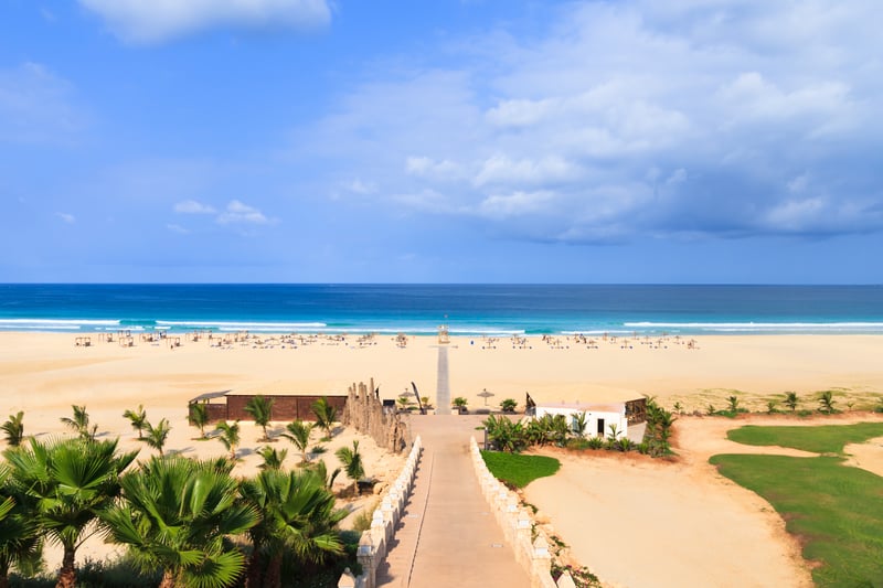 Autumn is one of the driest months to visit Cape Verde, meaning you are unlikely to get any rainfall while visiting in October. Average temperatures reach around 27C and the islands have been dubbed “the African Caribbean” due to the golden sands and tropical climate, making it an ideal spot for a beach break.