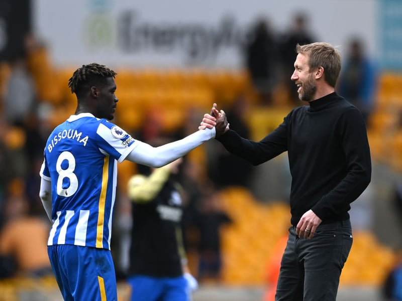 Brighton midfielder Yves Bissouma is expected to leave the Amex Stadium this summer as he approaches the final year of his contract. (Telegraph)