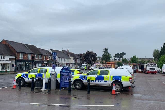 Police in Wickham