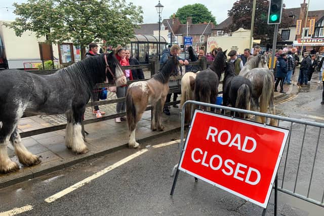 Road closures remain in place