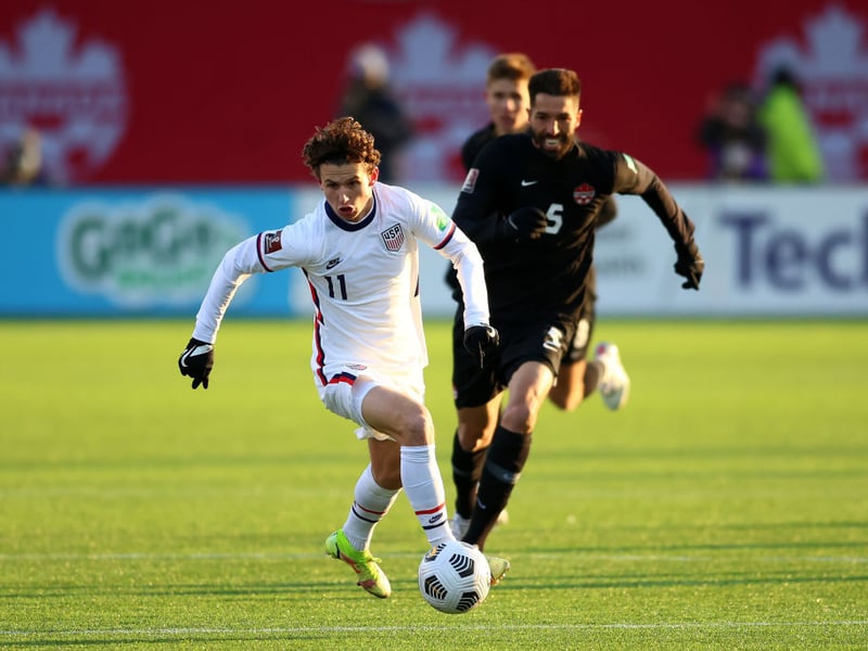 Leeds United are ‘closing’ in on a £28m deal for RB Salzburg midfielder Brenden Aaronson. (Fabrizio Romano)