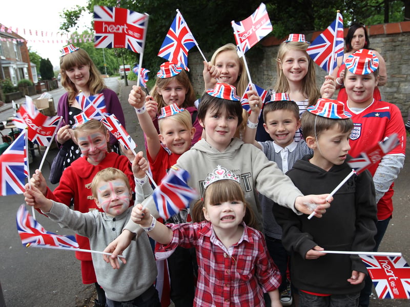 Residents of Fletton Avenue enjoy their Diamond Jubilee street party in aid of the Rudolf Fund on Tuesday 5th June 2012. 