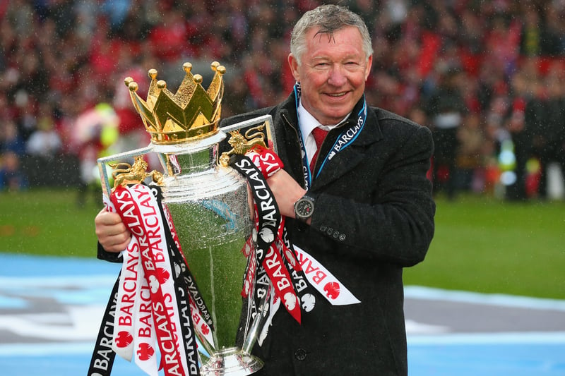 The Scotsman is the most successful manager in Premier League history having led United to 13 titles.