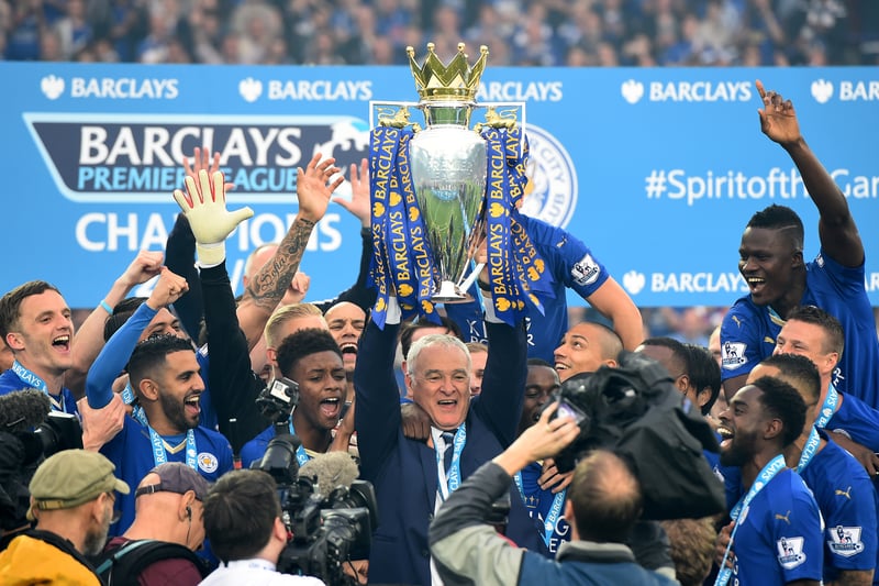 The Italian led Leicester to arguably the most memorable Premier League win in history - finishing 10 points ahead of Arsenal in 2016.