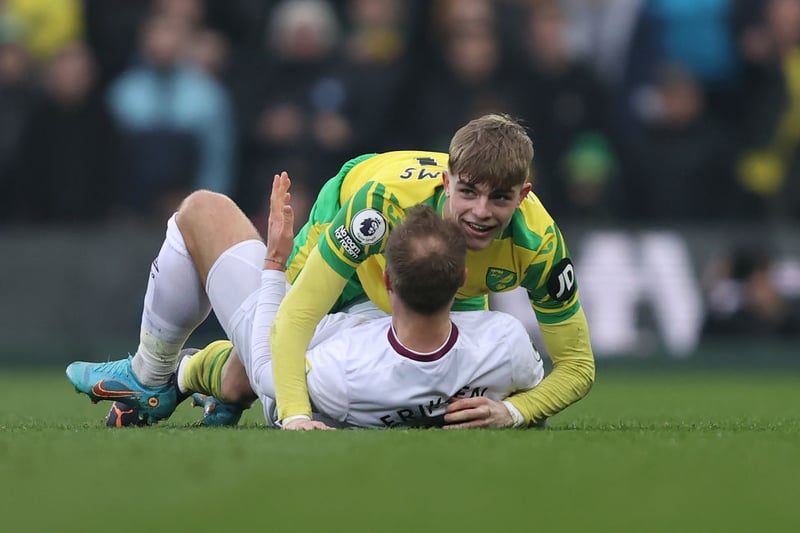 After a tangle of legs during a match between Norwich City and Brentford, young full-back Williams fell to the ground on top of his opponent with something of murderous glint in his eye. The defender immediately sprang up and grabbed his opposite number by the shirt, ready for a confrontation, only to realise it was the recently returned Christian Eriksen. Cue warm hugs, instant meme status, and one of the most unexpectedly sweet moments of the season.