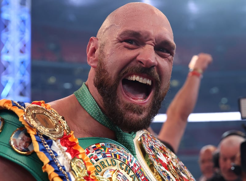Two-time world heavyweight boxing champion Tyson Fury was born in the Wythenshawe area of Manchester and was raised in Styal.
