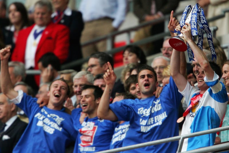 It’s Wembley joy for Rovers as they win their first play-off final at the third attempt