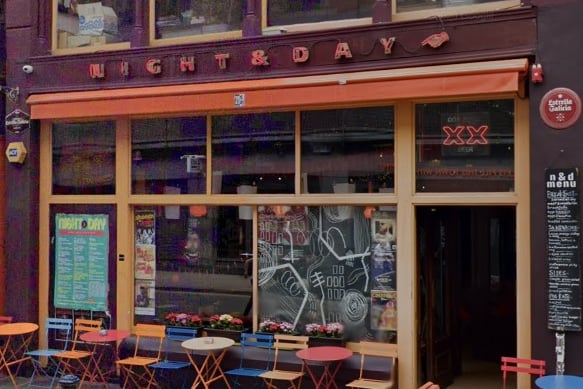 Night & Day Cafe in Manchester’s Northern Quarter doubled as 'Heaven Bar' in Netflix’s Safe.