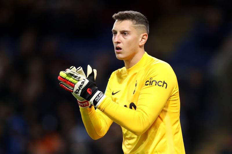 The Italian goalkeeper is expected to return to Serie A this summer after failing to win over the coaching staff at Spurs this year. (Photo by George Wood/Getty Images)