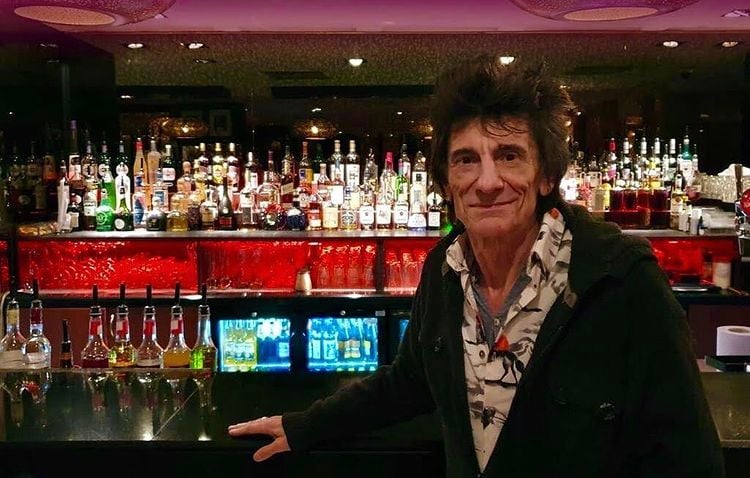 Ronnie Wood has visited Asha’s on numerous occasions in the past, as have his band mates Keith Richards and Mick Jagger