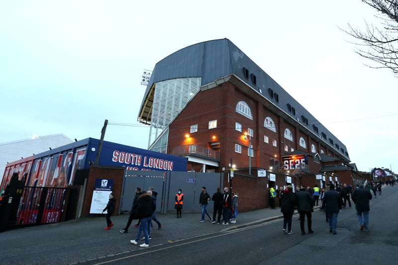 general view outside the stadium prior to the Premier League match between Crystal Palace  and  West Ham United