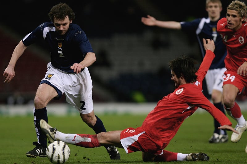 The former West Ham favourite was very much a veteran of the Scotland camp at this point in his career, ending with 67 international caps. Dailly left football after his retirement and began a career as an athletics coach 