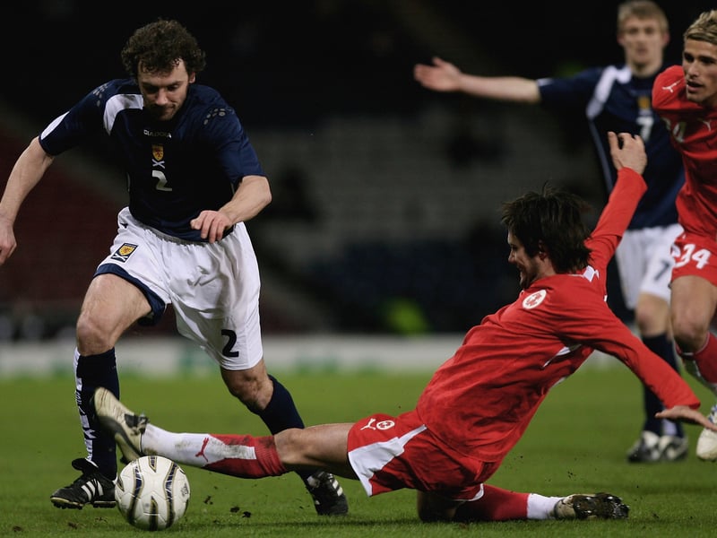 The former West Ham favourite was very much a veteran of the Scotland camp at this point in his career, ending with 67 international caps. Dailly left football after his retirement and began a career as an athletics coach
