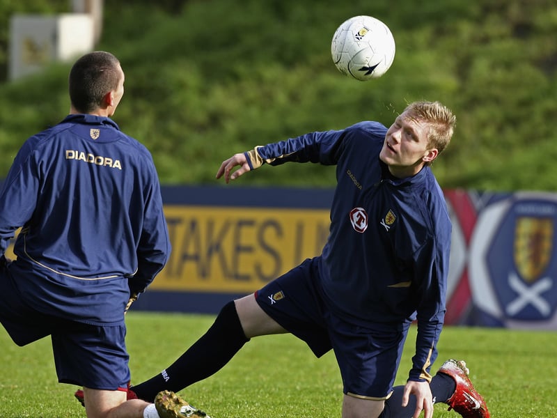 A late replacement for McFadden, the Hibs man won 16 caps in his career where he played in Scotland, England and Russia. He had a brief spell in management and his son Josh recently signed a professional contract at Easter Road
