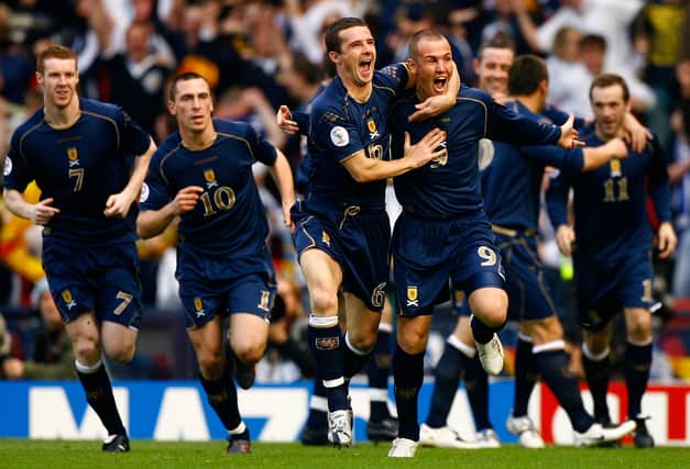 Scotland’s last meeting with Ukraine was a Euro 2008 qualifier at Hampden Park back in October 2007