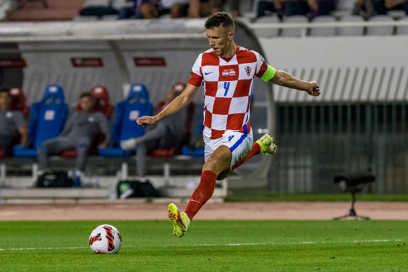 Ivan Perisic of Croatia shoots the ball during the 2022 FIFA