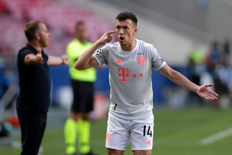  Ivan Perisic of FC Bayern Munich reacts during the UEFA Champions League