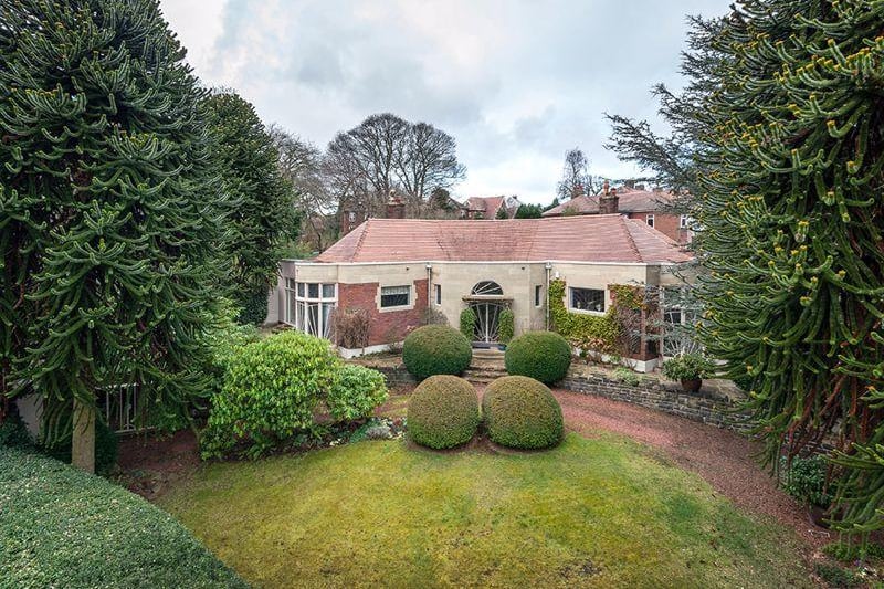 Ashbourne in Jesmond Dene has a hidden price and has been on the market for over a year. 