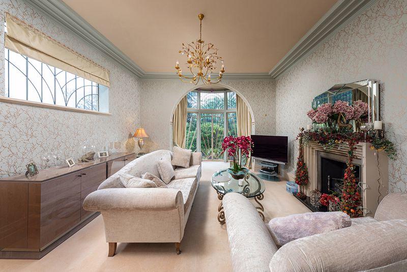 With furnishings like this, you can’t imagine the Queen would let the great grandkids run wild though. (Image: Rightmove)