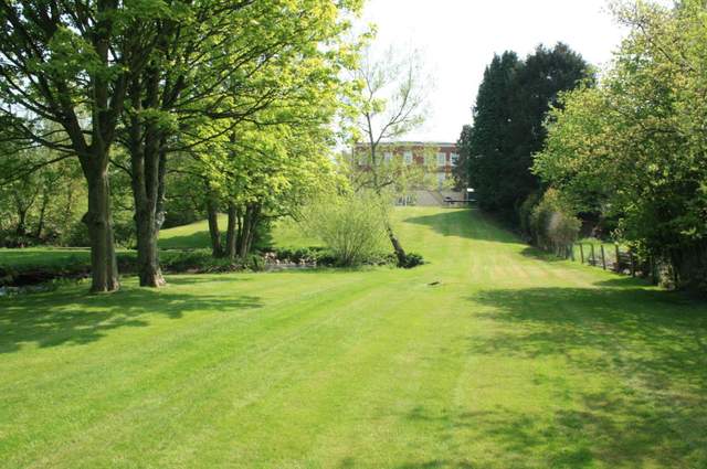 There’s also expansive gardens with private access to the River Pont and plenty of space for the corgis to run around. (Image: Rightmove)