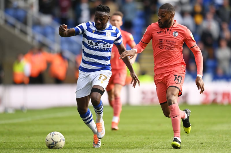 Player of the Season with Championship strugglers Reading.

He’s out of contract and the last development was that he was ‘close’ to signing a deal though nothing has been confirmed. 

An international for Ghana, who of course are the same team that Antoine Semenyo will play for.