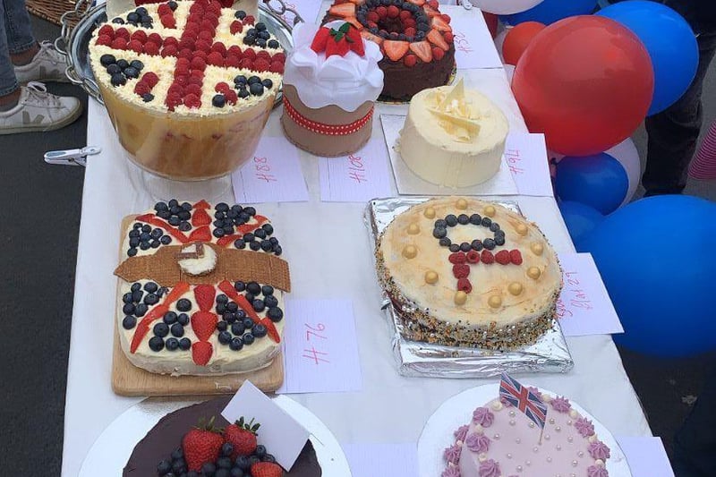 Residents in Barnes had a cake competition to celebrate the Queen’s Platinum Jubilee