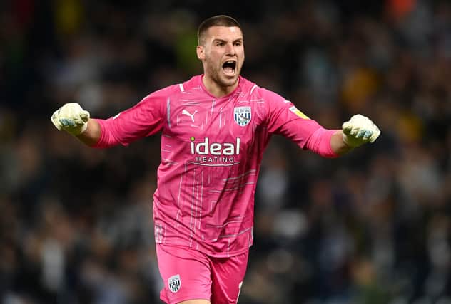 The English goalkeeper has been linked with a move to Selhurst and he would be an upgrade on both Butland and Guaita. Credit: Getty