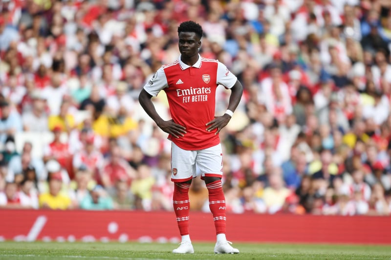 Manchester City have stepped up their interest in Arsenal and England star Bukayo Saka. (Daily Mail)
