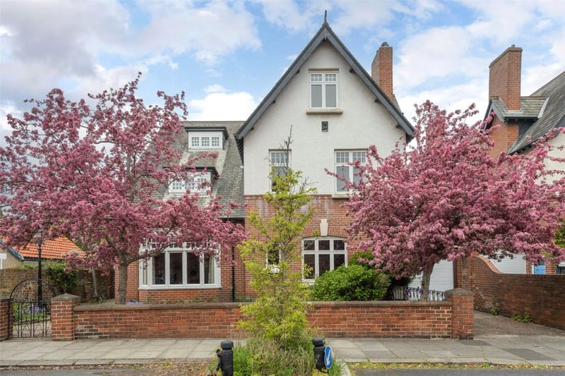 This seven-bed house, again on Graham Park Road, looks surprisingly modest from the outside for its £2 million asking price.