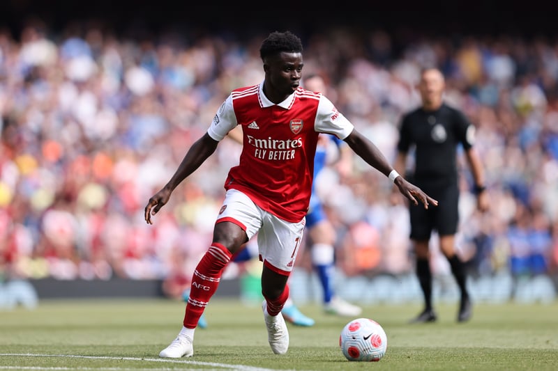Manchester City have denied suggestions they are set to move for Arsenal forward Bukayo Saka (Mirror)