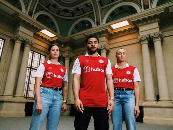 Bristol City released their 2022/23 shirt relatively early. (Credit: Fever Pitch)