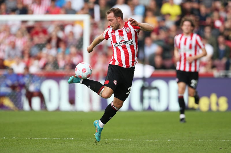 Christian Eriksen has made the decision not to extend his stay at Brentford. (Alfredo Pedulla)