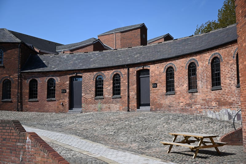 Roundhouse is a grade II* listed building at the heart of Birmingham’s canals. It has been renovated and given a new purpose as office space. It is free to enter for all visitors. (Photo - Silver Pear Communications)