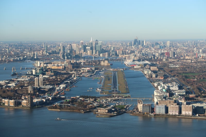 London City Airport came seventh, with 84.7% of flights on time. 