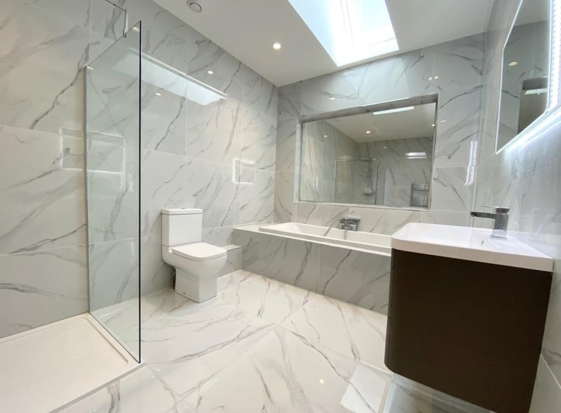 One of five bathrooms (Pic: Rightmove)