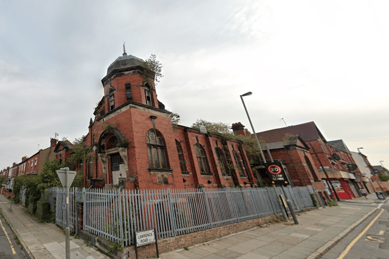 This church built in 1903 has been abandoned for many years.  There has been no attempt to revive the building on Salisbury Road.  Address: Salisbury Road, Liverpool, L15, 1HW