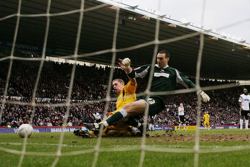 It’s been 15 years since Rovers played a competitive match at Derby. In what was the one and only meeting at Pride Park, the Rams came out on top with Paul Peschisolido scoring the only game after Aaron Lescott had been sent off.