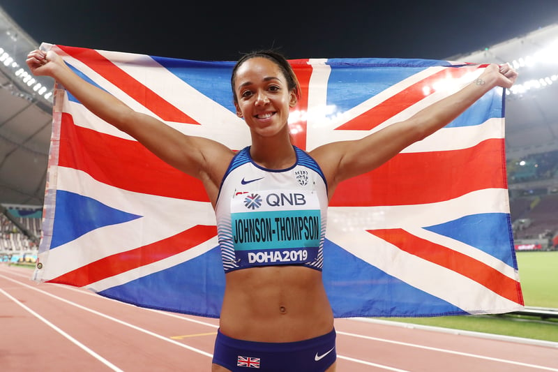 Katarina Mary Johnson-Thompson is an English heptathlete who won the gold medal at the 2019 World Championships and broke the British record. Johnson-Thompson was born in the Liverpool suburb of Woolton and grew up in the town of Halewood, where she attended St Mark’s Catholic Primary School and became interested in athletics. She later returned to Woolton and attended St Julie’s Catholic High School. After leaving school, she went on to study sports science at Liverpool John Moores University.