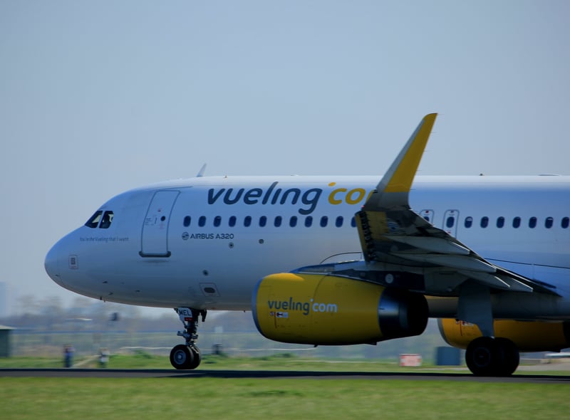 Spanish low-cost carrier Vueling Airlines came second, with 86% of flights leaving and arriving on schedule. 