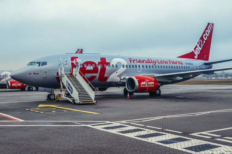 Yorkshire-based Jet2 made the top 10, with 82% of flights running on schedule.