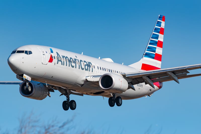 American Airlines was another high-flyer with 82% of flights running on time.