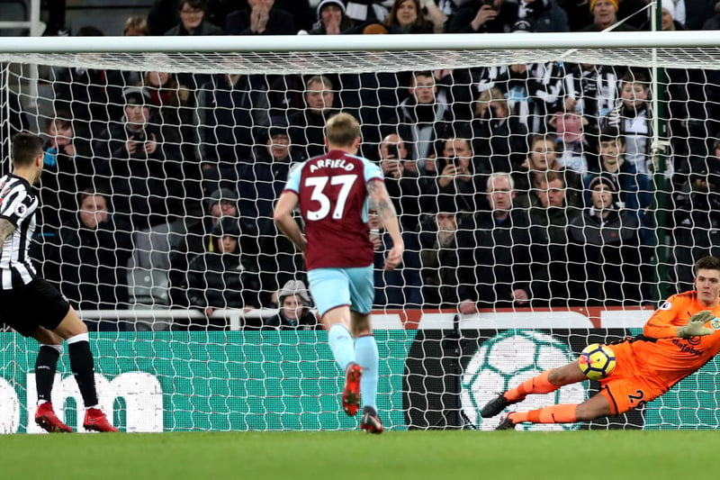 Pope has made two penalty saves during his time in the Premier League, including one at St James’s Park to deny Joselu in 2018. Martin Dubravka has saved just one penalty for Newcastle United though he has faced 11 penalties compared with Pope’s 18. 